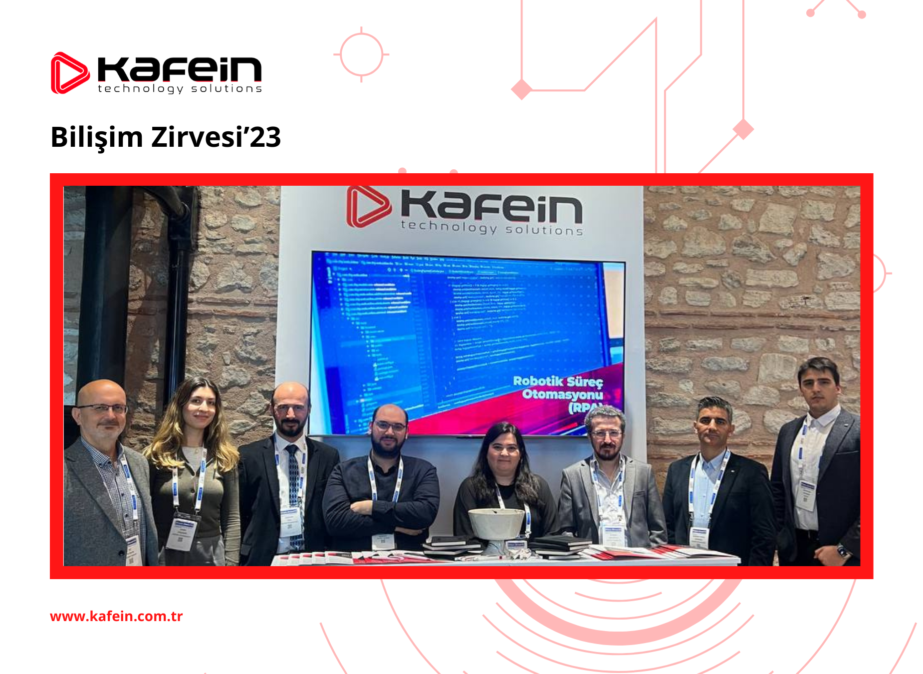 Kafein Technology is on Bilişim Zirvesi'23!