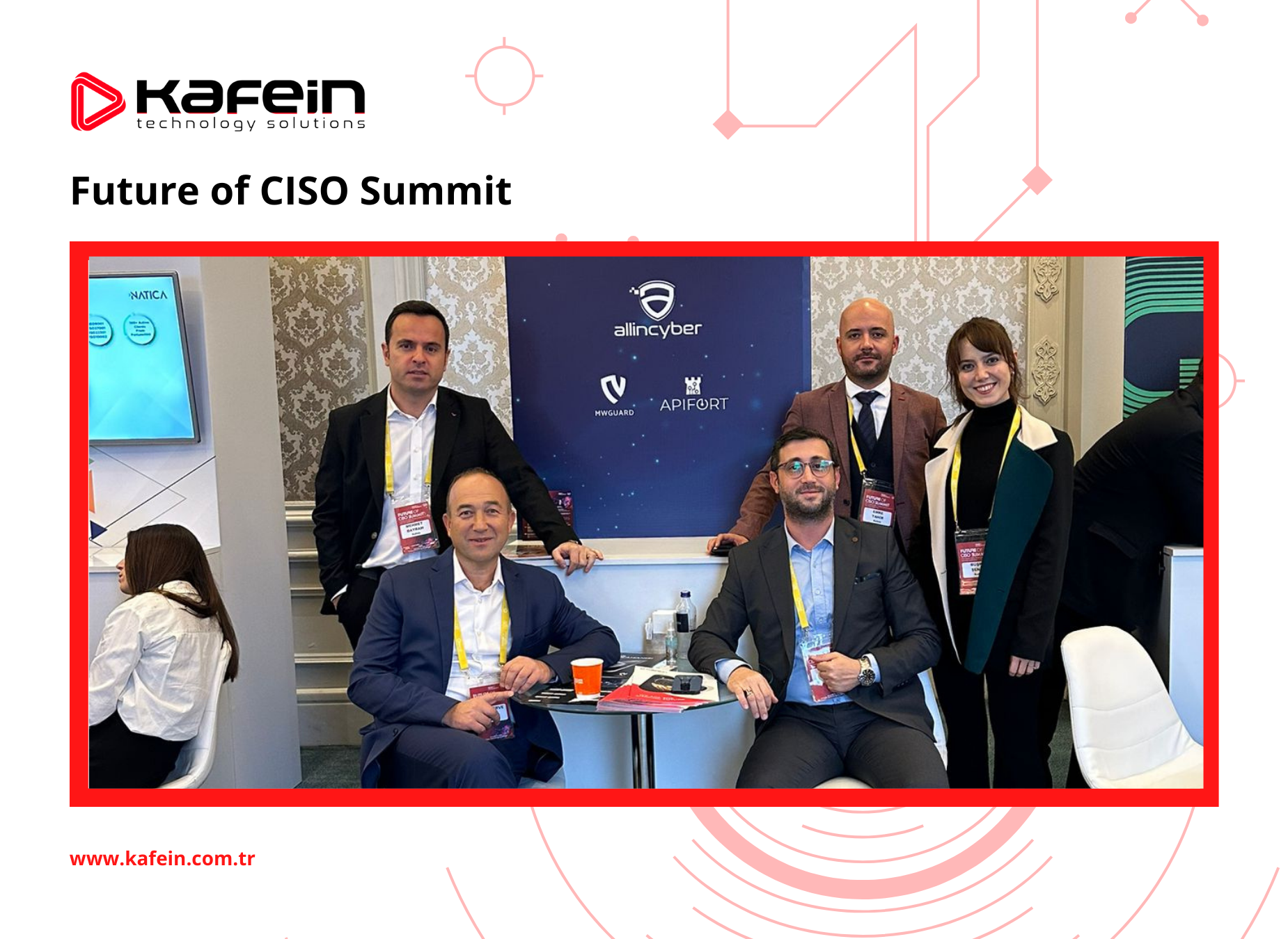 Kafein Technology at The Future of CISO Summit!