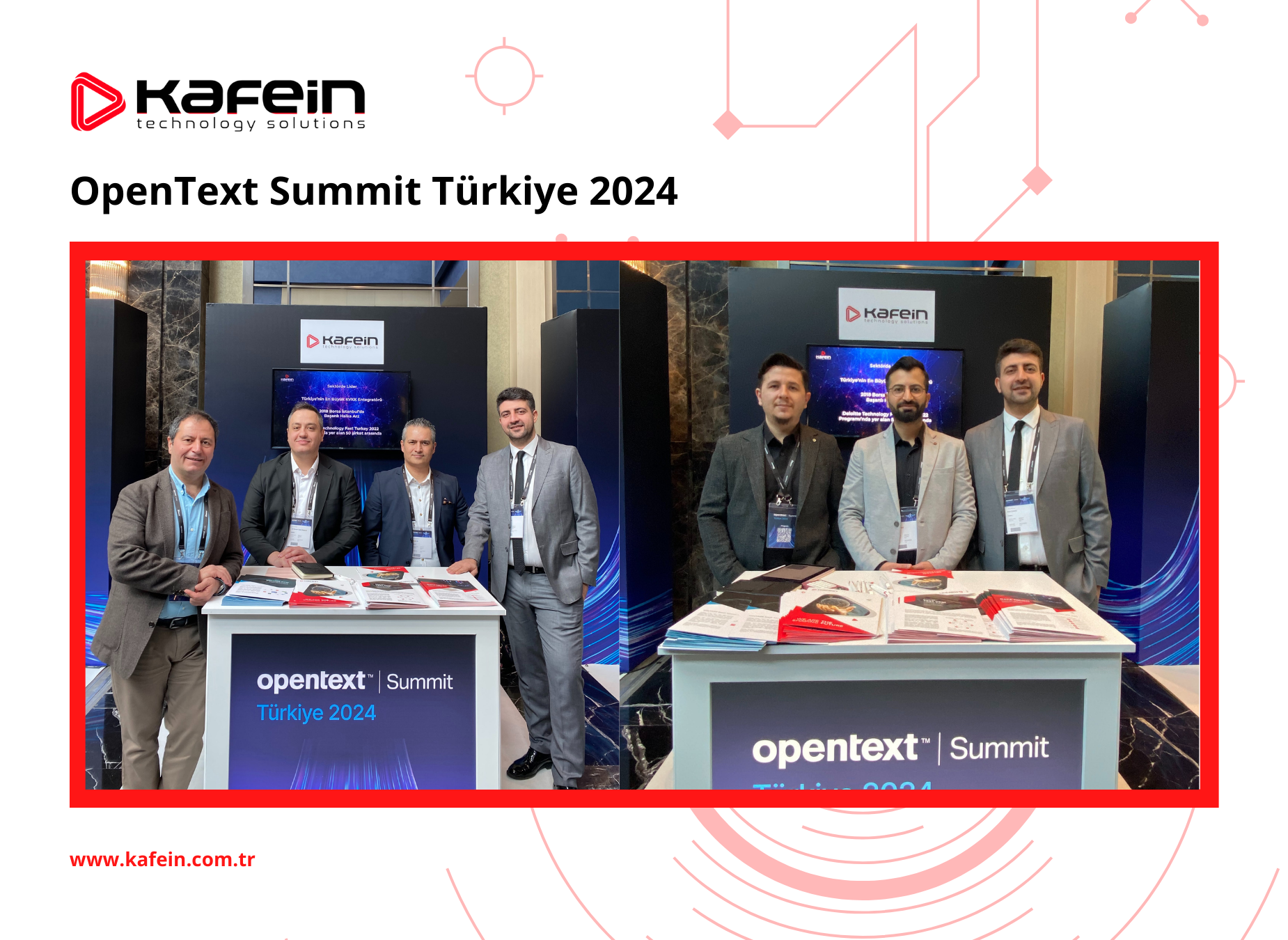Kafein Technology at OpenText Summit Turkey!